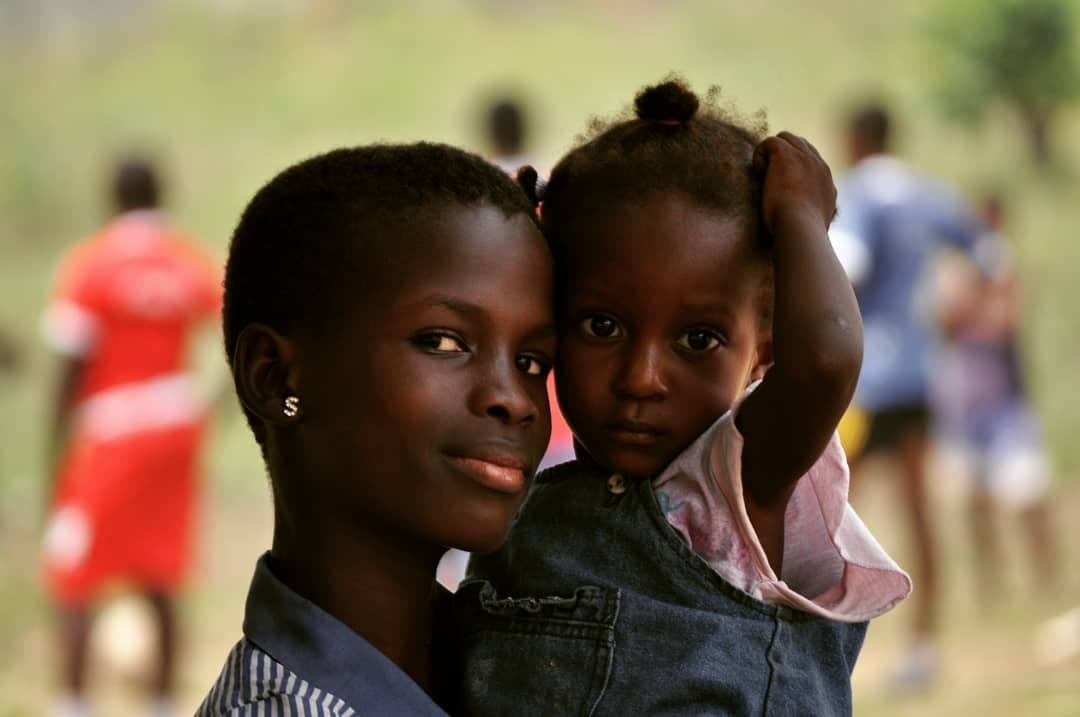 A young girl beneficiary of the NeedBe Foundation programme