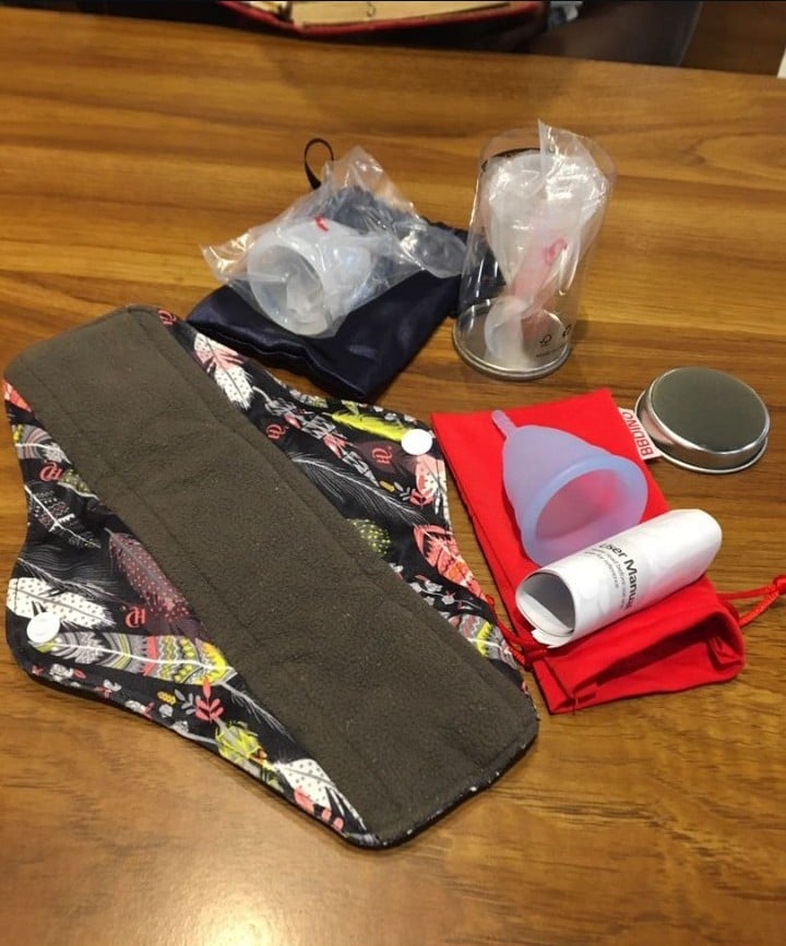 Obaa Pad layers — organic cotton and leak-proof design
